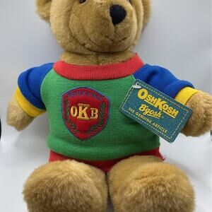 Vtg Oshkosh B’Gosh Bear Plush